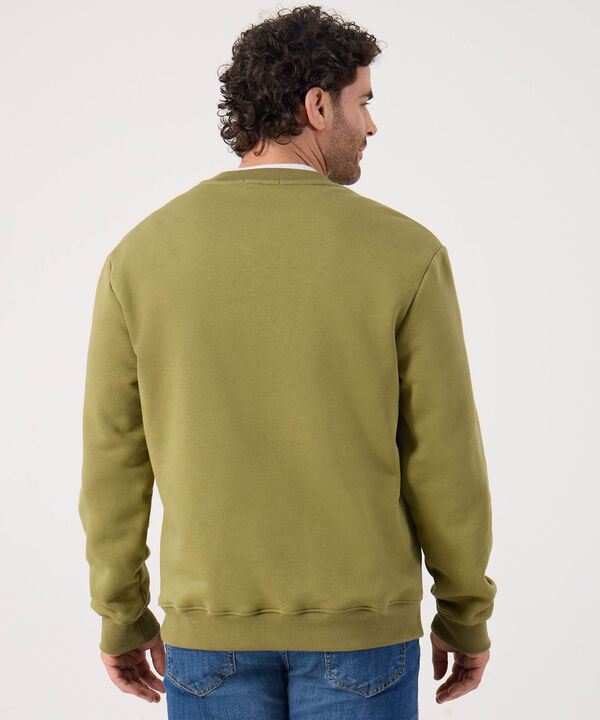 Buzo Cuello Redondo Unicolor 